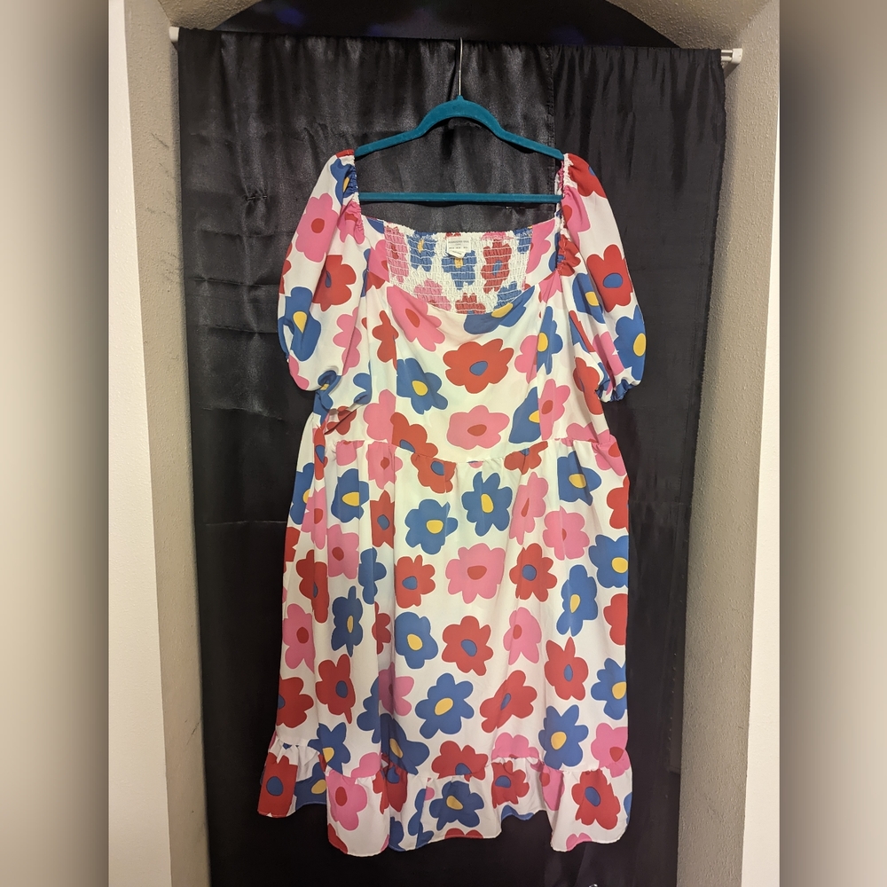 ASOS Curve Flower Dress